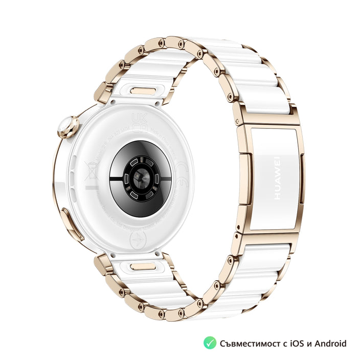 Huawei Watch GT5 Pro Jana-B29C, 1.32" Amoled 466x466, PPI 352, BT5.2, BLE/BR/EDR, 323mAh, 40 метра свободно гмуркане, HUAWEI TruSense система, ЕКГ анализ, Живот на батерията до 7 дни, Съвместим с iOS и Android устройства, Керамика