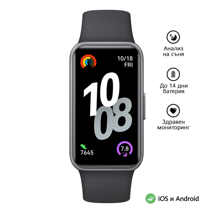 Huawei Band 10 Nora-B19F черен