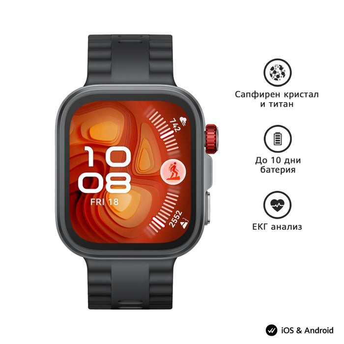 Huawei Watch Fit 4 pro, Seiya-B29F, черен