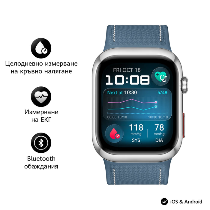 Huawei Watch D2 Luca-B29 син