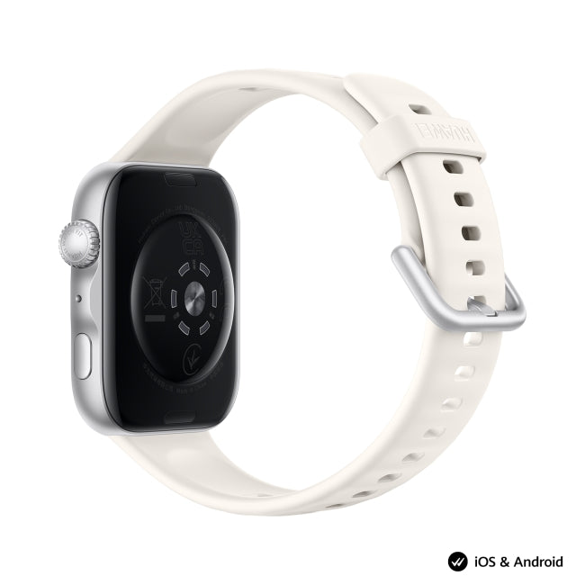 Huawei Watch Fit 5 Niki-B19F Бял + Huawei Freebuds SE 4 ANC, Бял