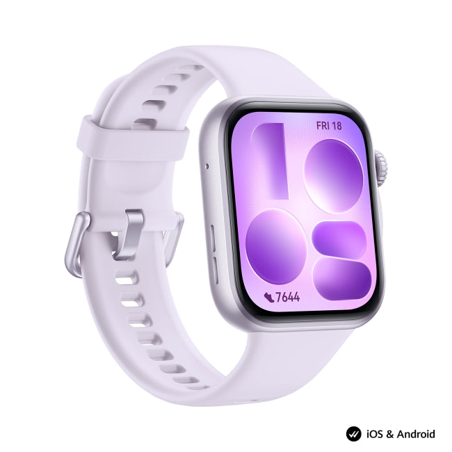 Huawei Watch Fit 5 Niki-B19F лилав + Huawei Freebuds SE 4 ANC, бял