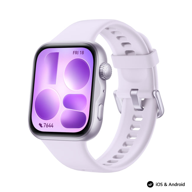 Huawei Watch Fit 5 Niki-B19F лилав + Huawei Freebuds SE 4 ANC, бял