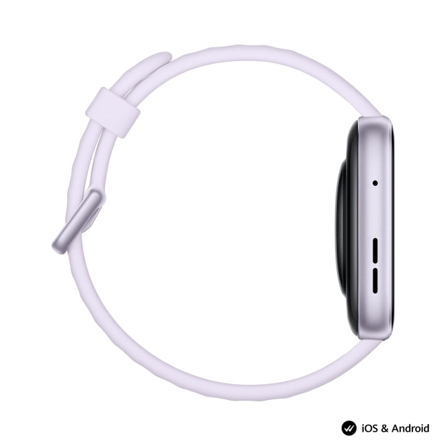 Huawei Watch Fit 5 Niki-B19F лилав + Huawei Freebuds SE 4 ANC, бял
