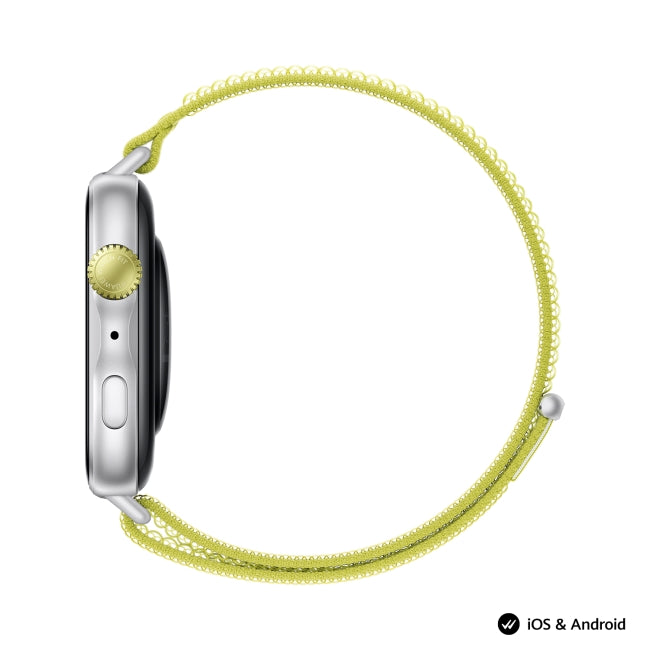 Huawei Watch Fit 5 Niki-B19W Silver + Huawei Freebuds SE 4 ANC, бял