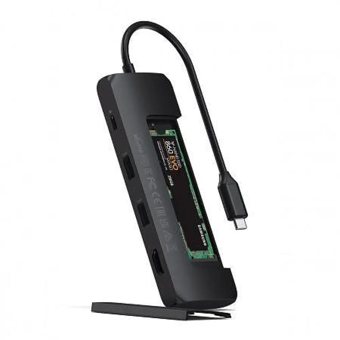 HUB USB Satechi Type-C (SSD HDMI 4K 2xUSB-A) ST-UCHSEK