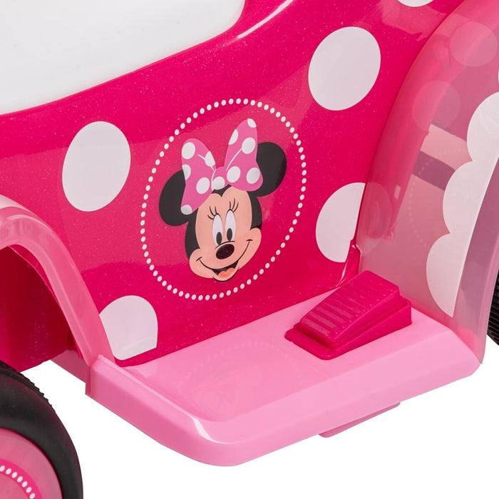 Детска електрическа количка за яздене Quad Mouse Minnie Huffy 19073W