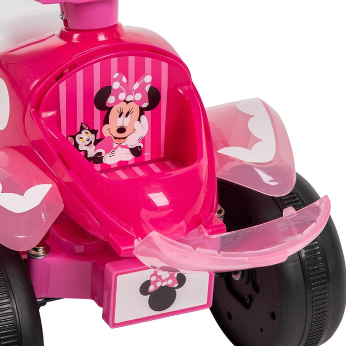 Детска електрическа количка за яздене Quad Mouse Minnie Huffy 19073W