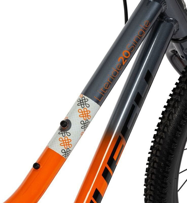 Велосипед Huffy Literide Alu 20” в оранжево и графитно черно (23205W)