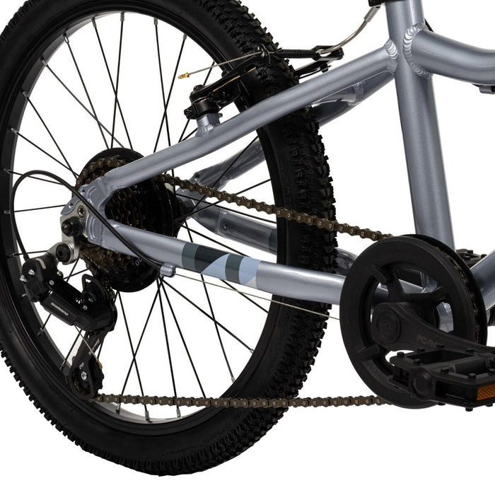 Велосипед Huffy Literide Alu 20”, сребрист и тюркоаз (23005W)