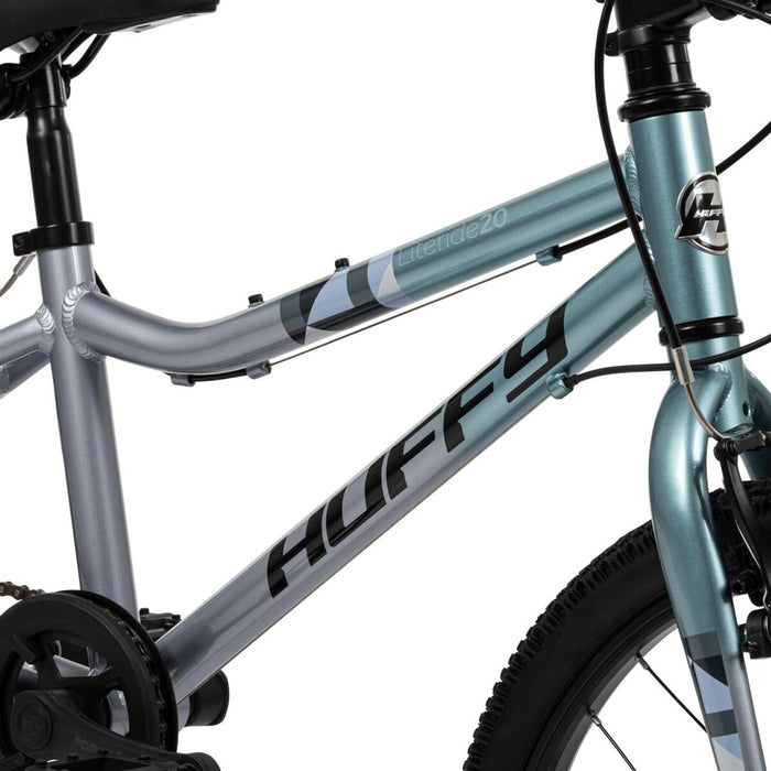Велосипед Huffy Literide Alu 20”, сребрист и тюркоаз (23005W)