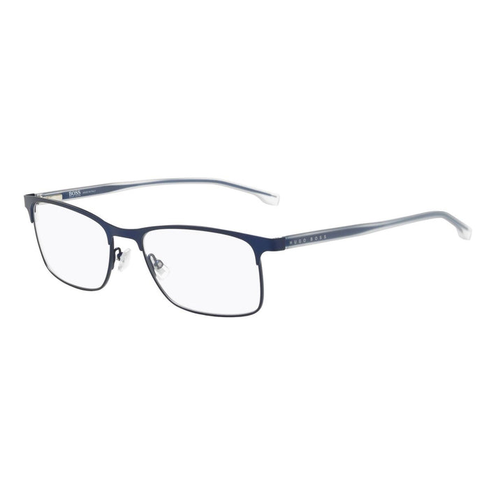 Мъжки Рамка за очила Hugo Boss BOSS-0967-IT-S-FLL Син ø 56 mm