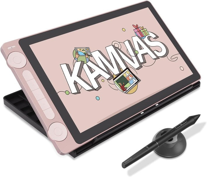 Графичен таблет HUION Kamvas 13 Pink 5080 lpi 293.76 x 165.24 mm USB