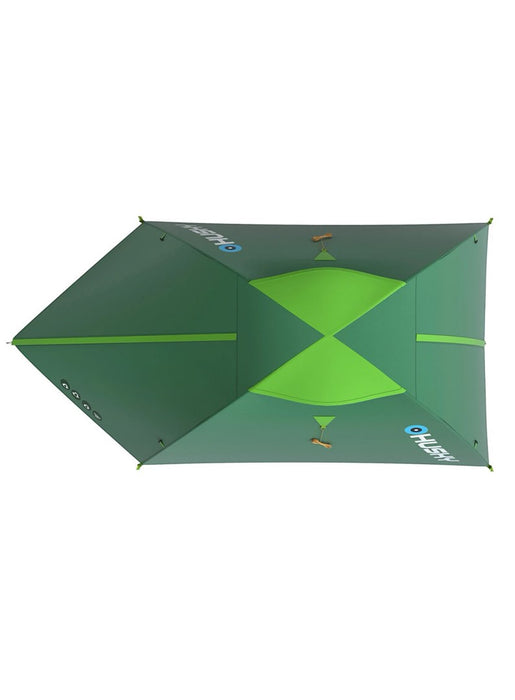 Husky Namiot turystyczny dwuosobowy BIZAM 2 PLUS, 145 x 290 x 120 cm, 3,6 kg zielony