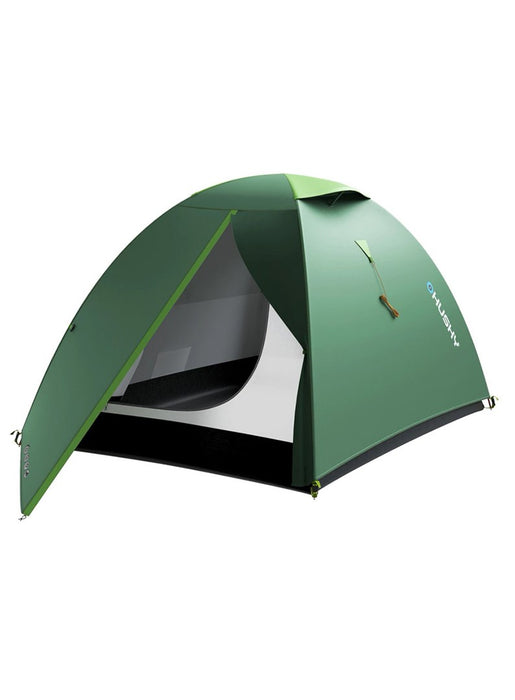 Husky Namiot turystyczny dwuosobowy BIZAM 2 PLUS, 145 x 290 x 120 cm, 3,6 kg zielony