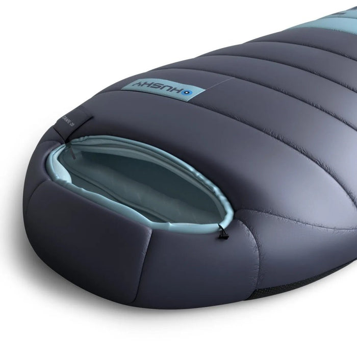 Спален чувал Husky DRAPE Down -20 °C, 85 × 220 см, 1,25 кг, син