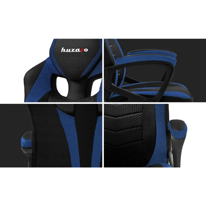 Huzaro FORCE 2.5 BLUE MESH Геймърско кресло Мрежеста