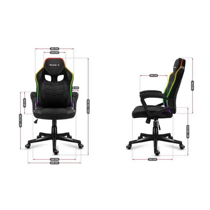 HUZARO FORCE 2.5 RGB МРЕЖЕСТ СТОЛ ЗА ИГРИ