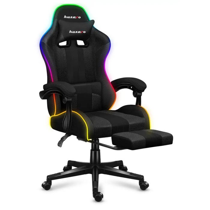 HUZARO FORCE 4.7 RGB МРЕЖЕСТ ГЕЙМЪРСКИ СТОЛ