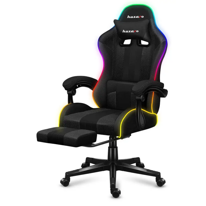 HUZARO FORCE 4.7 RGB МРЕЖЕСТ ГЕЙМЪРСКИ СТОЛ