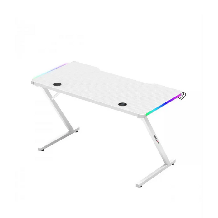 Huzaro Hero 2.5 Бяло RGB игрално бюро