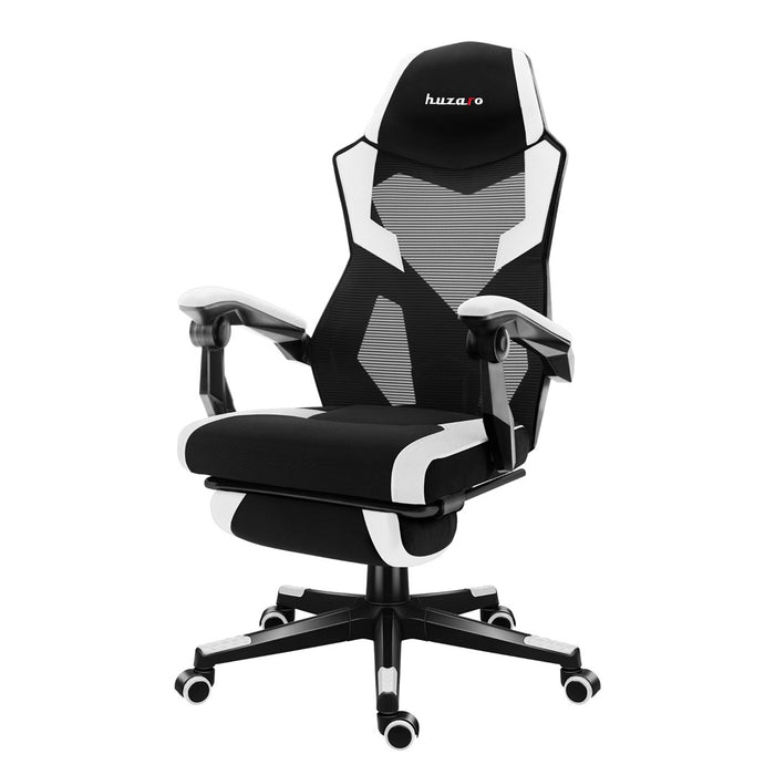 Геймърски стол Huzaro Combat 3.1 в бял цвят