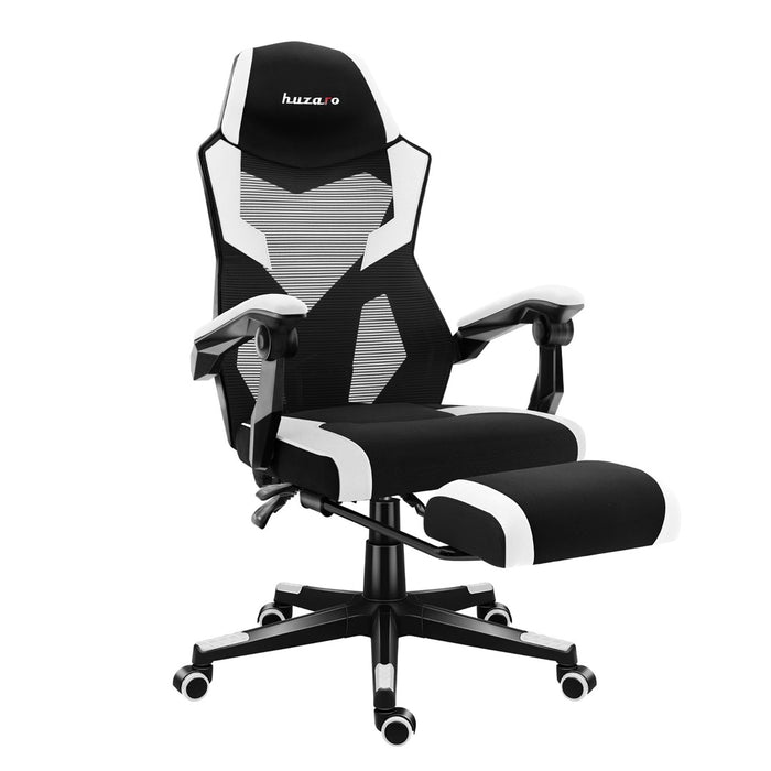 Геймърски стол Huzaro Combat 3.1 в бял цвят