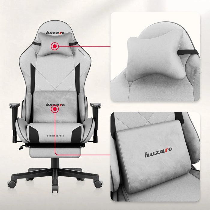 Fotel gamingowy Huzaro Force 5.7 Gray