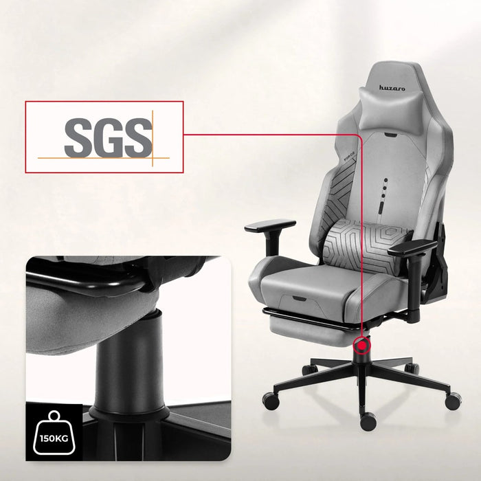 Fotel gamingowy Huzaro Force 8.1 Gray