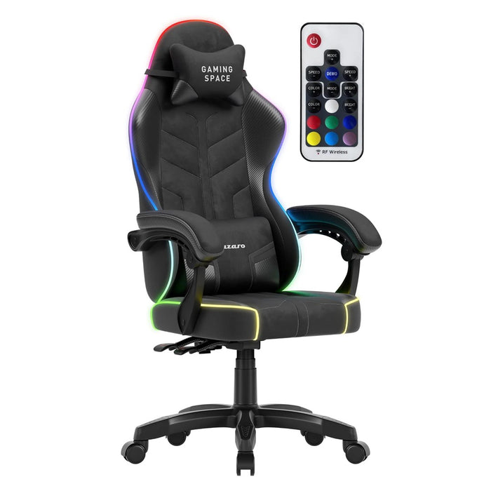 Геймърски стол Huzaro Force 2.7 RGB черен