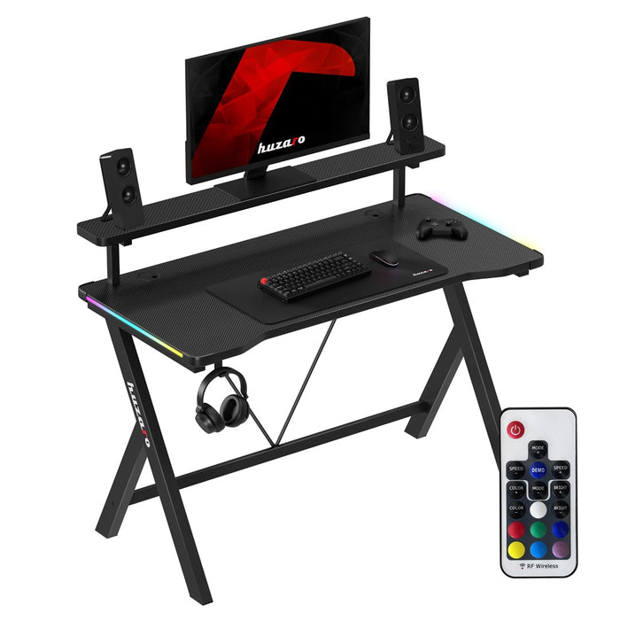 Biurko Huzaro Hero 1.9 RGB черен