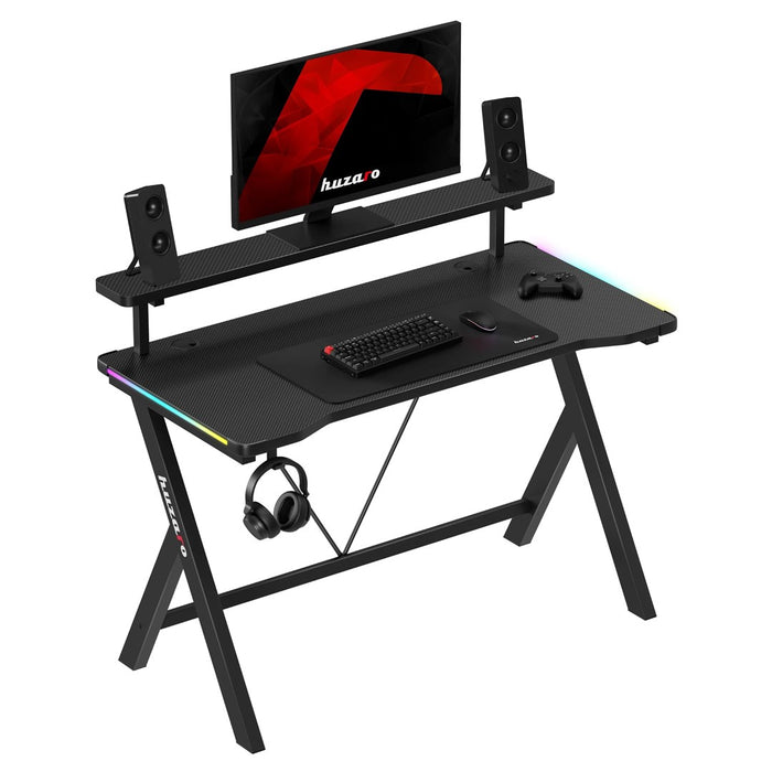 Biurko Huzaro Hero 1.9 RGB черен