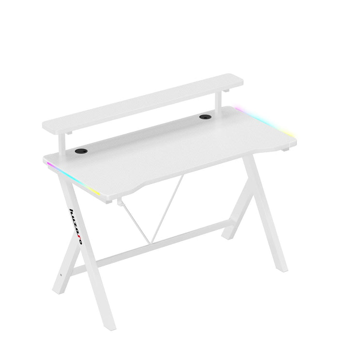 Biurko Huzaro Hero 1.9 RGB бяло