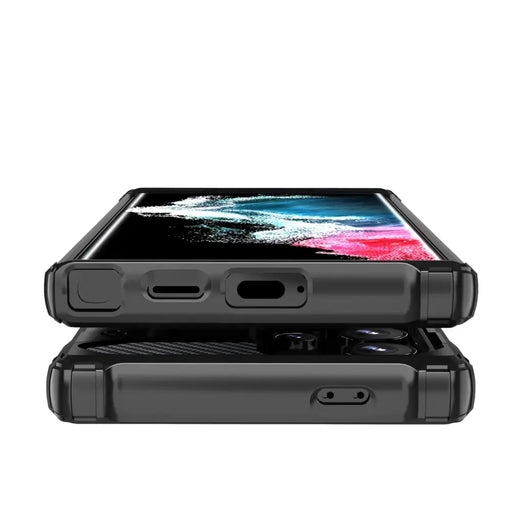 Hybrid Armor Case за Samsung Galaxy S25 Edge - син