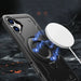 Hybrid Armor Trendy Case с MagSafe за iPhone 16 Plus - черен
