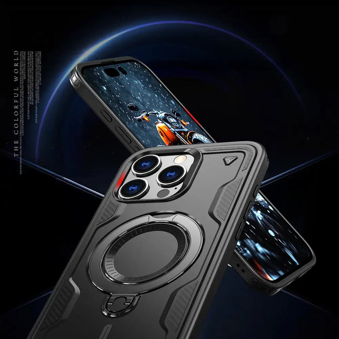 Hybrid Armor Trendy Case с MagSafe за iPhone 16 Pro Max