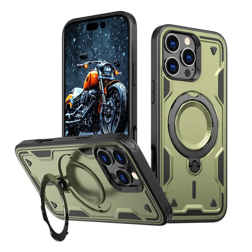 Hybrid Armor Trendy Case с MagSafe за iPhone 16 Pro Max