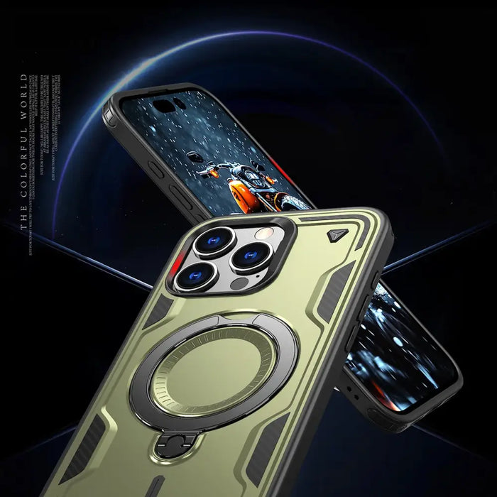 Hybrid Armor Trendy Case с MagSafe за iPhone 16 Pro Max