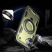 Hybrid Armor Trendy Case с MagSafe за iPhone 16 - зелен