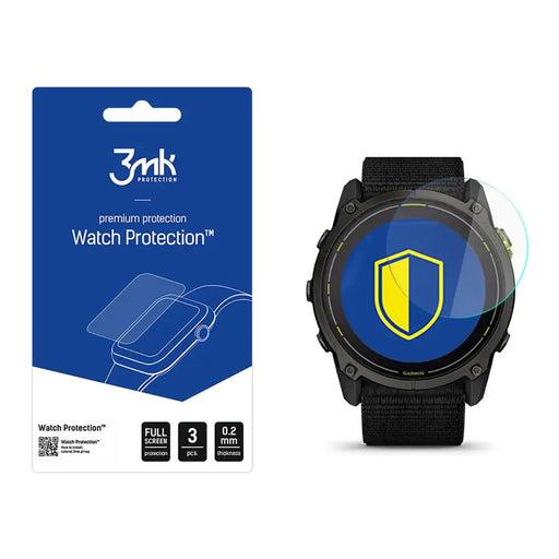 Hybrid Glass 3mk Watch Protection FlexibleGlass за Garmin