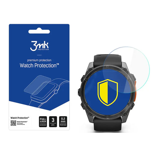 Hybrid Glass 3mk Watch Protection FlexibleGlass за Garmin