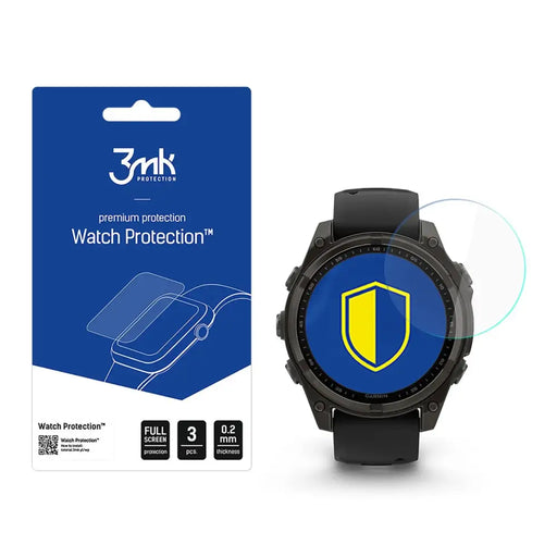 Hybrid Glass 3mk Watch Protection FlexibleGlass за Garmin