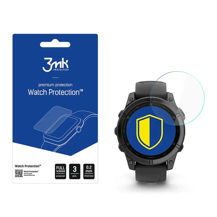 Hybrid Glass 3mk Watch Protection FlexibleGlass за Garmin