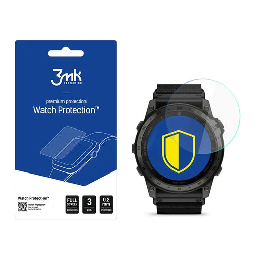 Hybrid Glass 3mk Watch Protection FlexibleGlass за Garmin