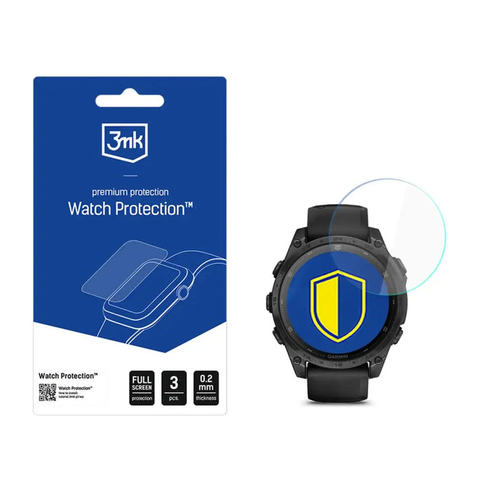 Hybrid Glass 3mk Watch Protection FlexibleGlass за Garmin
