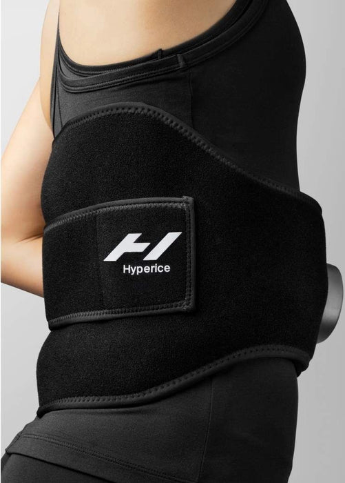 Нагряващ масажен колан Hyperice - Venom 2 Back, черен