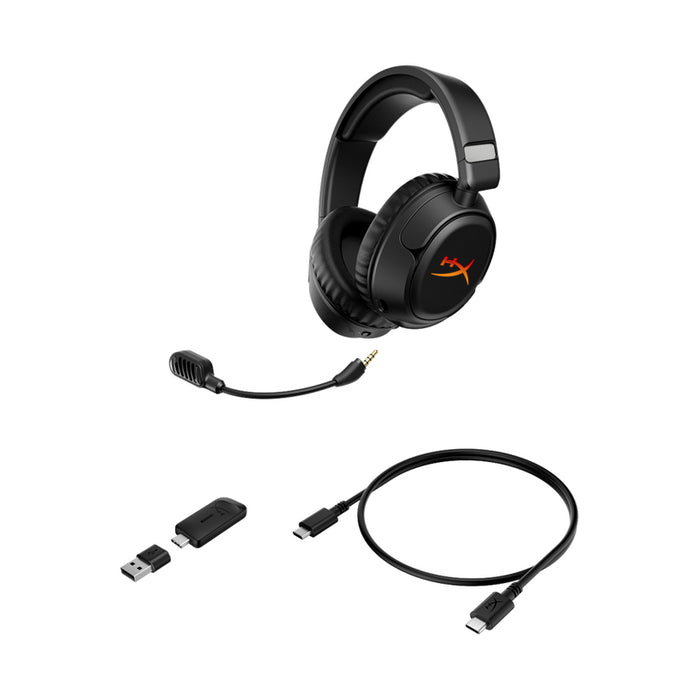 Слушалки HYPERX CLOUD FLIGHT 2 BLACK B5VC4AA Customizable RGB