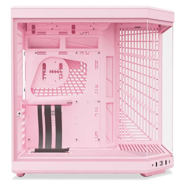 Hyte Y70 Midi-Tower закалено стъкло в цвят Strawberry Milk