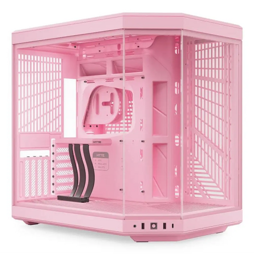 Hyte Y70 Midi-Tower закалено стъкло в цвят Strawberry Milk