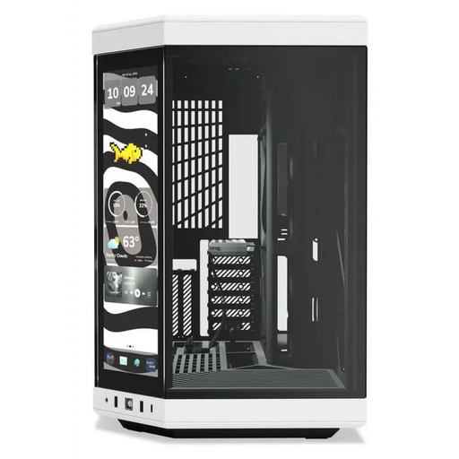 HYTE Y70 Touch Midi Tower Черно Бяло